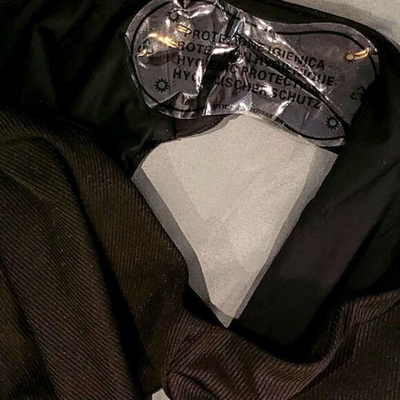 Fisoew One Piece Ribbed One Shoulder Cutout Sexy Bathing Suit, Black, M (8-10) - Picture 9 of 9